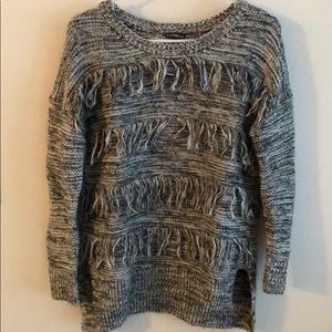 Express Fringe Sweater